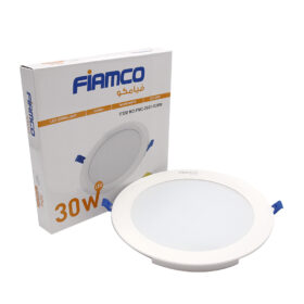داون لايت - 30 وات - فيامكو - عدسة سامسونج - دائرى - متعدد الألوان