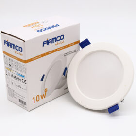 داون لايت - 10 وات - فيامكو - غاطس - دائرى - عدسة سامسونج  - متعدد الألوان